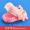 Large size - pink hippopotamus baby